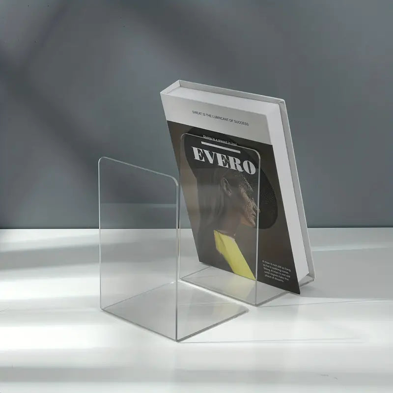 Soporte de Libros de Escritorio de Acrílico