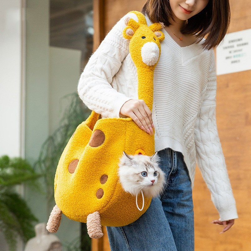 Bolso Transportador de Mascotas con Forma de Animal