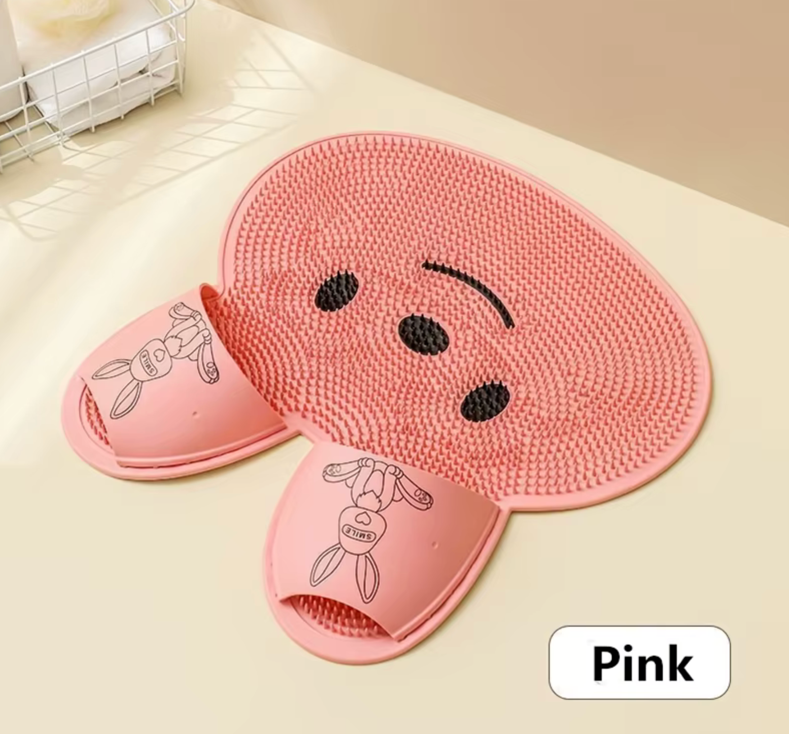 Alfombra de Silicona para Pies Conejo