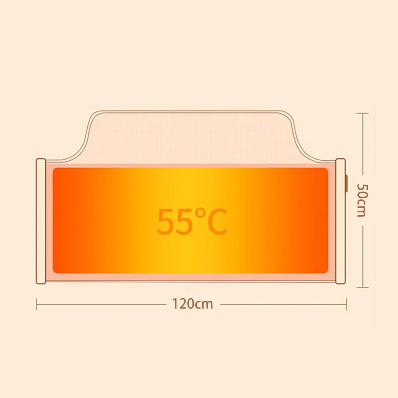 Calefactor De Pies Plegable